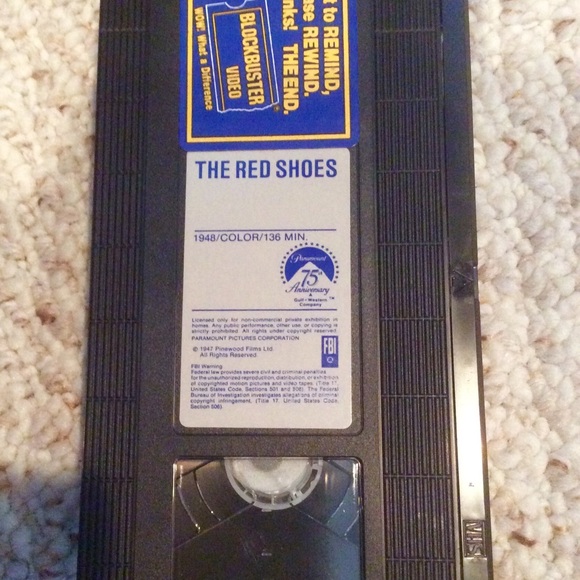 Vintage collectable VSH movie THE RED SHOES 👠 - Picture 5 of 6